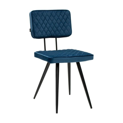 Eetkamerstoel Toby - Donkerblauw