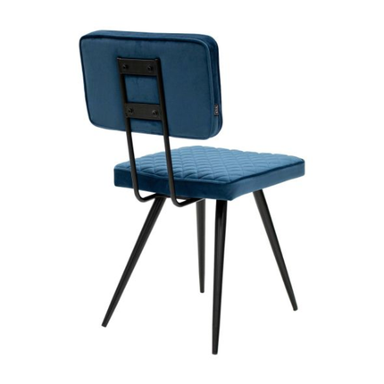 Eetkamerstoel Toby - Donkerblauw
