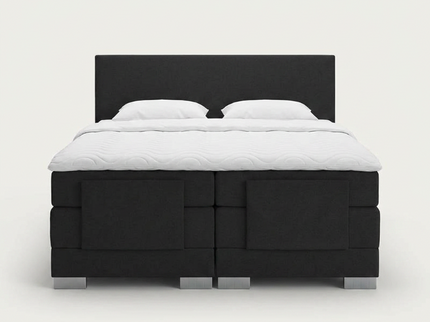 Elektrische Boxspring Julia - Zwart