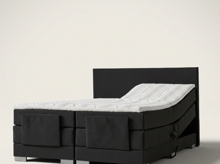 Elektrische Boxspring Julia - Zwart
