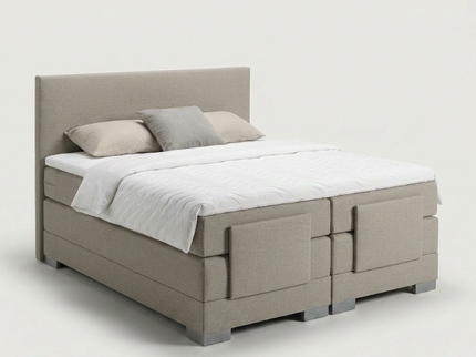 Elektrische Boxspring Julia - Beige