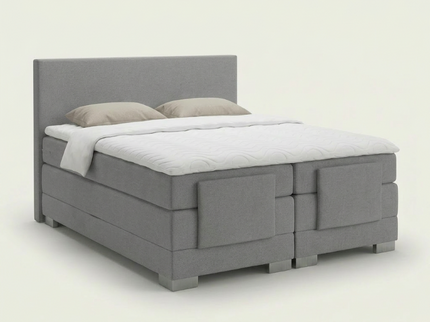 Elektrische Boxspring Julia - Grijs