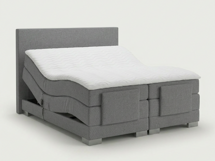 Elektrische Boxspring Julia - Grijs
