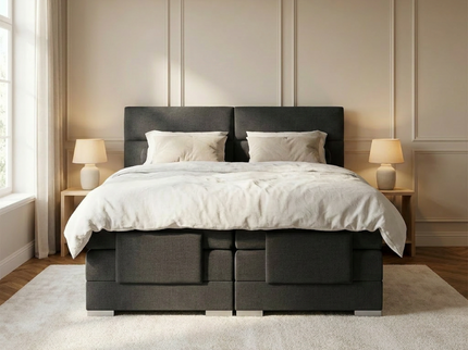 Elektrische Boxspring Julia - Antraciet
