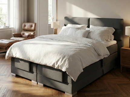Elektrische Boxspring Julia - Antraciet