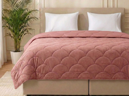 Easy Dekbed Zonder Overtrek - Velvet - Roze