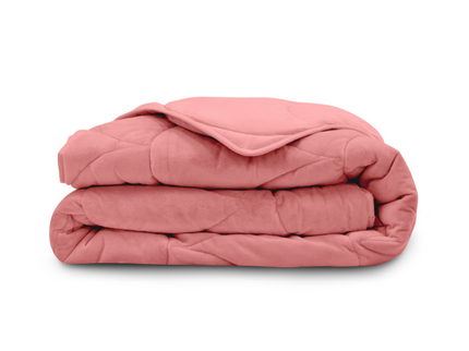 Easy Dekbed Zonder Overtrek - Velvet - Roze