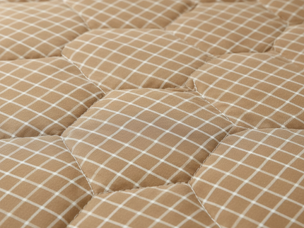 Easy Dekbed Squares - Taupe
