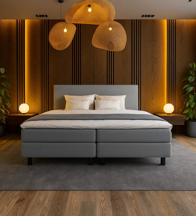 Boxspring Hotel - Grijs