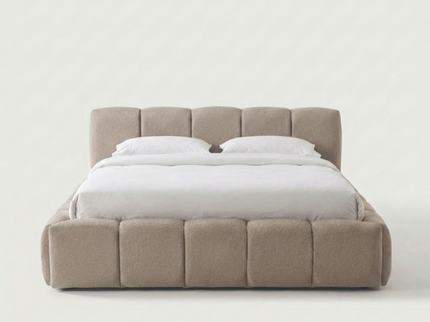 Boxspring met Opbergruimte Palermo - Taupe