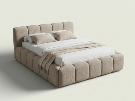 Boxspring met Opbergruimte Palermo - Taupe