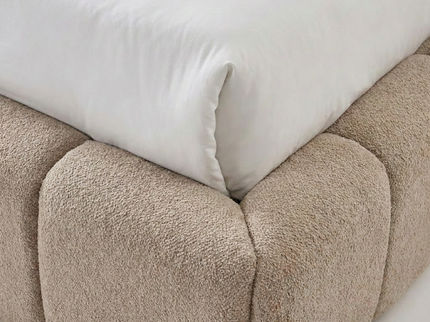 Boxspring met Opbergruimte Palermo - Taupe