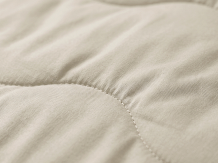 Lazy Dekbed Zonder Overtrek met Instopstrook - Katoen - Beige