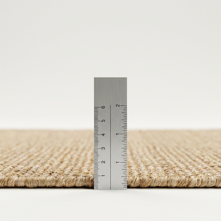 Handgeweven Jute Vloerkleed - Naturel