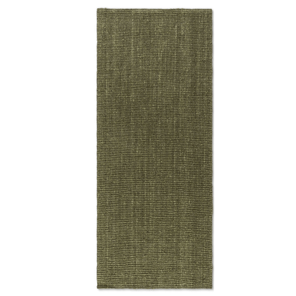 Handgeweven Jute Vloerkleed  - Groen