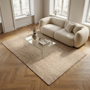Handgeweven Jute Vloerkleed - Naturel