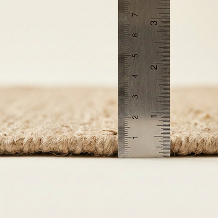Handgeweven Jute Vloerkleed Rosalie - Creme