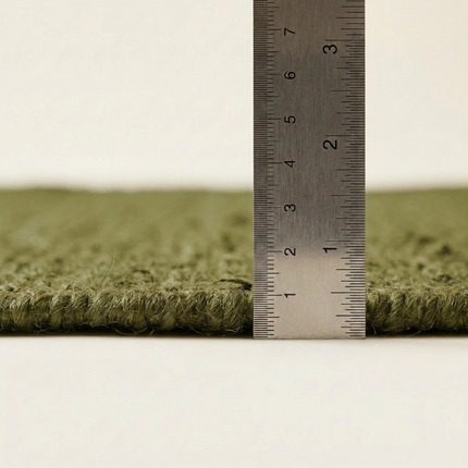 Handgeweven Jute Vloerkleed Rosalie - Groen