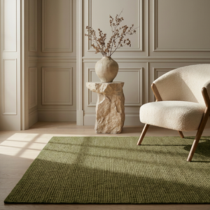 Handgeweven Jute Vloerkleed Rosalie - Groen