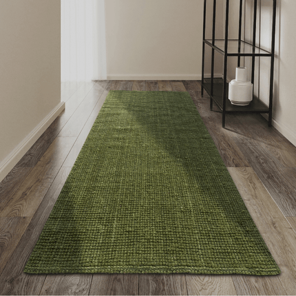 Handgeweven Jute Vloerkleed Rosalie - Groen