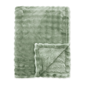 Bedsprei Ribbed Comfort -Olijfgroen