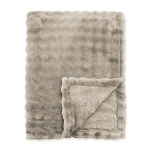 Bedsprei Ribbed Comfort - Taupe