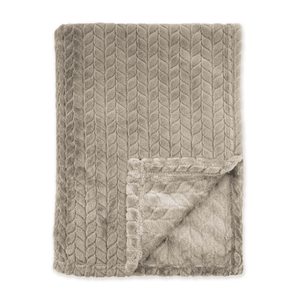 Bedsprei Twill Touch - Taupe
