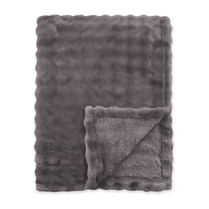 Bedsprei Ribbed Comfort - Antraciet