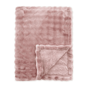 Bedsprei Ribbed Comfort - Oud Roze