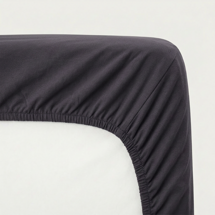 Hoeslaken - Katoen Jersey Stretch - Extra Hoog - Donker grijs