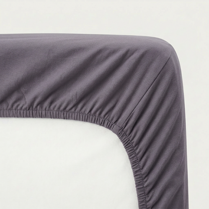 Hoeslaken - Katoen Jersey Stretch - Extra Hoog - Zilver grijs