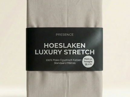 Hoeslaken - Mako Jersey Katoen - Crème