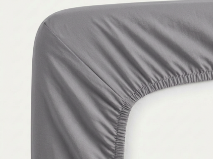 Hoeslaken - Mako Jersey Katoen - Taupe
