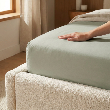Hoeslaken Percale-Katoen