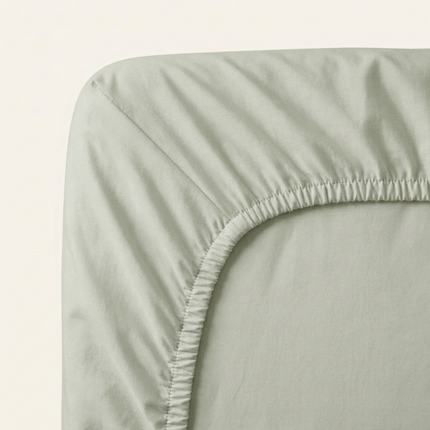 Hoeslaken Percale-Katoen