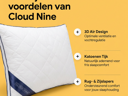 Hoofdkussen - 3D Air Deluxe Dons