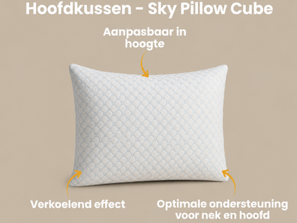 Hoofdkussen - Sky Pillow - Cube