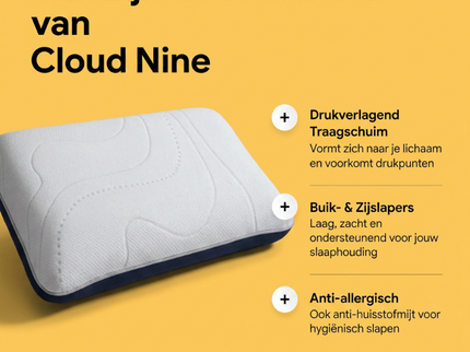 Hoofdkussen - Traagschuim Active Support