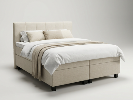 Boxspring Hotel Luxury - Wide - Beige