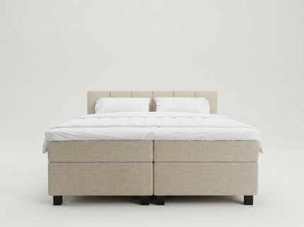 Boxspring Hotel Luxury - Wide - Beige