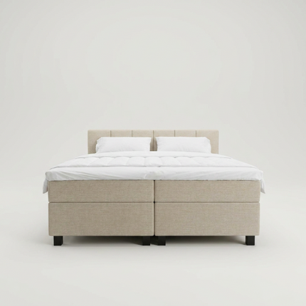 Boxspring Hotel Luxury - Wide - Beige