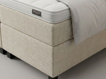 Boxspring Hotel Luxury - Wide - Beige