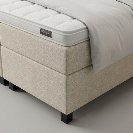 Boxspring Hotel Luxury - Wide - Beige