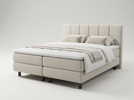 Boxspring Hotel - Wide - Beige