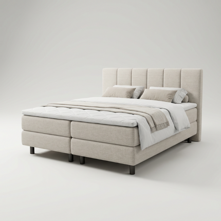 Boxspring Hotel - Wide - Beige