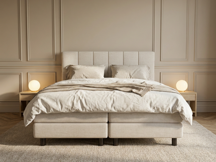 Boxspring Hotel - Wide - Beige