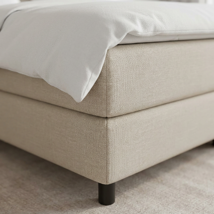 Boxspring Hotel - Wide - Beige