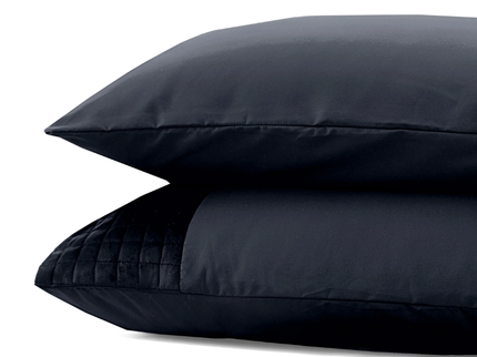 Kussenslopen - Velvet Band: 2-Pack - Zwart