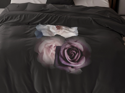 Dekbedovertrek Deep Flowers