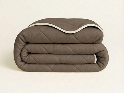 Easy Dekbed Luxury Velvet - Taupe